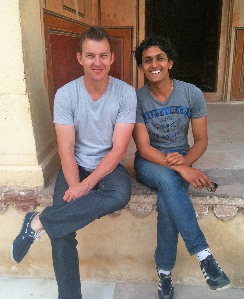 Brett lee & Anshul - Get Away Shot